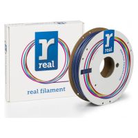 REAL PLA 3D Printer Filament - Sparkle Sapphire Blue - spool of 0.5Kg – 2.85mm (REFPLASPRKBLUE500MM285)