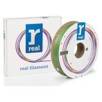 REAL PLA Sparkle 3D Printer Filament - Sparkle Garnet Green - spool of 0.5Kg - 1.75mm (REFPLASPRKGARNET500MM175)