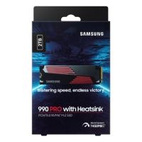 Samsung SSD 990 PRO 2TB PCIe 4.0 (NVMe) R7450/W6900 MB/s w/ Heatsink (MZ-V9P2T0CW) (SAMMZ-V9P2T0CW)