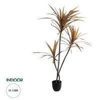 GloboStar® Artificial Garden DRAGON BLOOD TREE 20969 Τεχνητό Διακοσμητικό Φυτό Δράκαινα Φ100 x Υ140cm