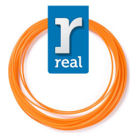REAL PLA 3D pen filament Orange ( 10 m / 1.75 mm ) (3DPFPLAORANGE10MM175) (REF3DPFPLAORANGE10MM175)