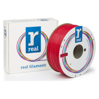 REAL ABS Plus - Red - 3D Printer Filament - spool of 1Kg - 1.75mm (REFABSPLUSRED1000MM175)