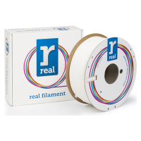 REAL PLA 3D Printer Filament - White - spool of 1Kg - 1.75mm (REFPLAWHITE1000MM175)