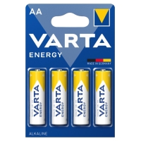 Varta Energy Αλκαλικές Μπαταρίες AA 1.5V 4τμχ (4106) (VART4106)